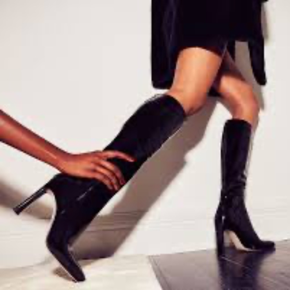 Tamara Mellon Legacy Over the Knee Patent Leather
